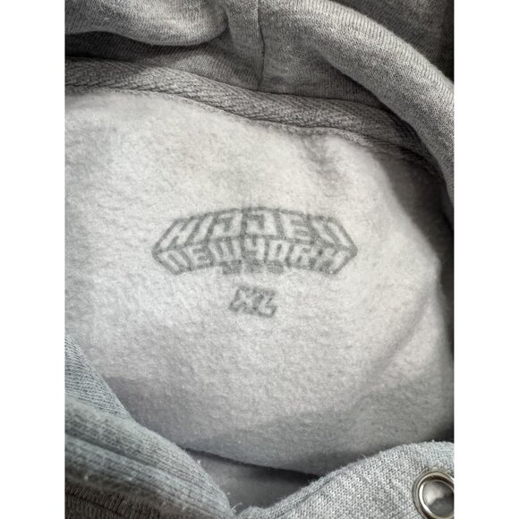 Hidden New York 'Past, Present & Future' Hoodie in Gray Pink - Picture 3 of 3